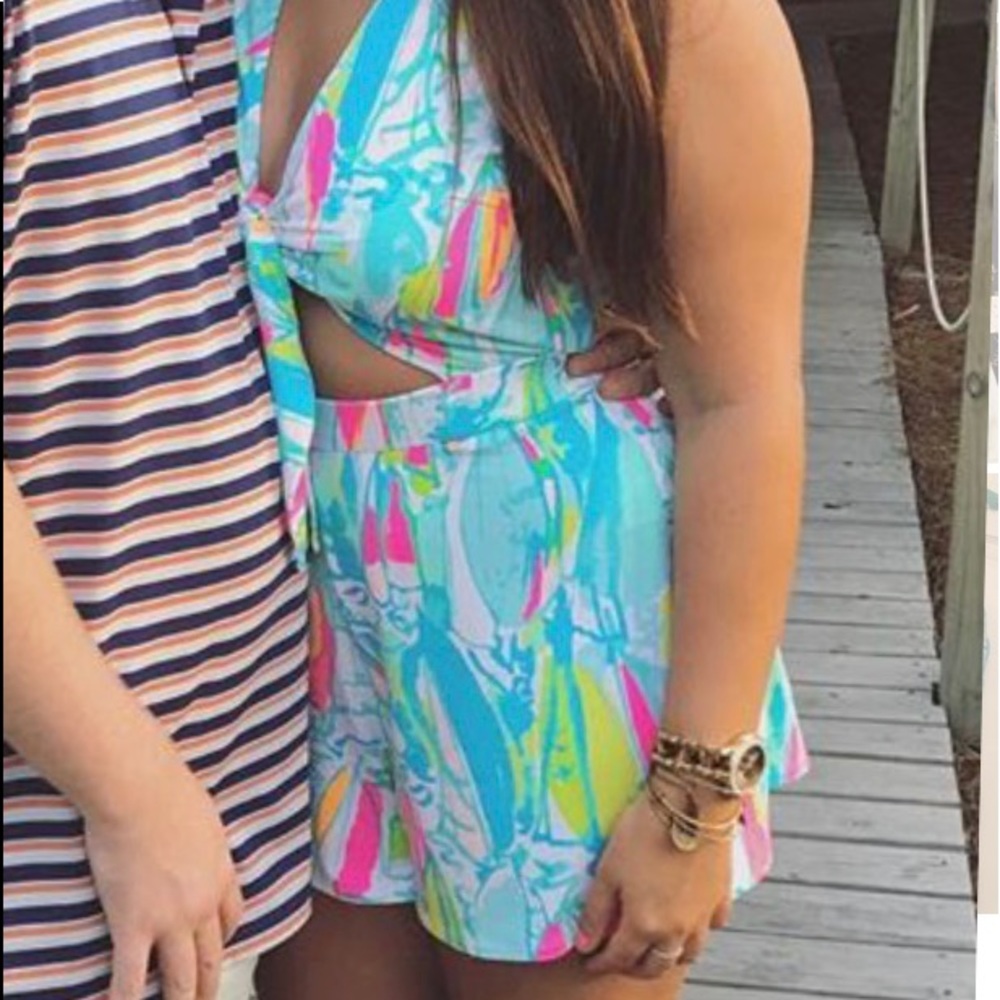 Lilly Pulitzer Cotton Romper